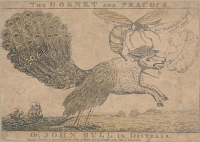 De Horzel en Pauw, Of, John Bull in Nood door Amos Doolittle