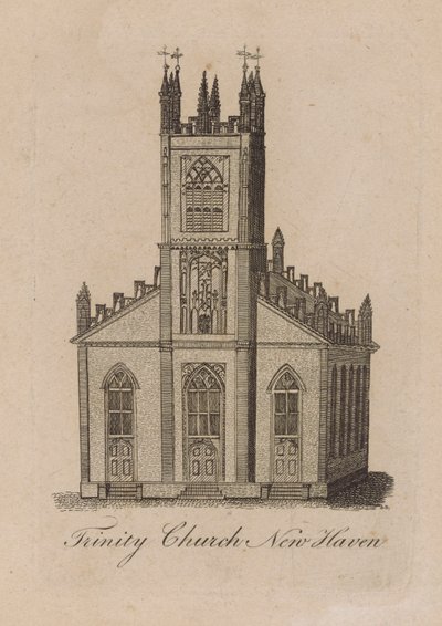 Trinity Church, New Haven door Amos Doolittle