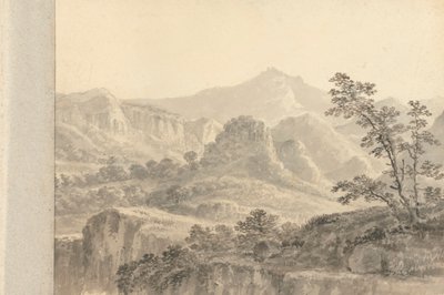 Bergachtig landschap door Amos Green