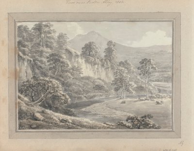 Uitzichten in Engeland, Schotland en Wales: Uitzicht bij Bolton Abbey door Amos Green