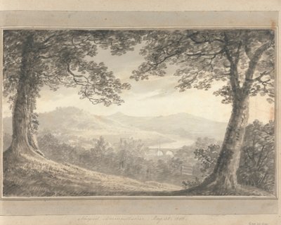 Gezichten in Engeland, Schotland en Wales: Newport, Monmouthshire, 31 mei 1806 door Amos Green