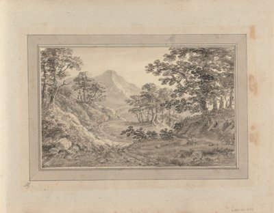 Gezichten in Engeland, Schotland en Wales; Tour in Schotland: Landschap bij Wyburn? door Amos Green