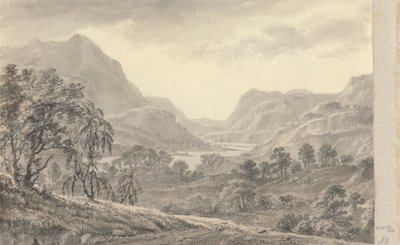 Uitzichten in Engeland, Schotland en Wales; Tour in Schotland: nabij Wyburn Lake door Amos Green