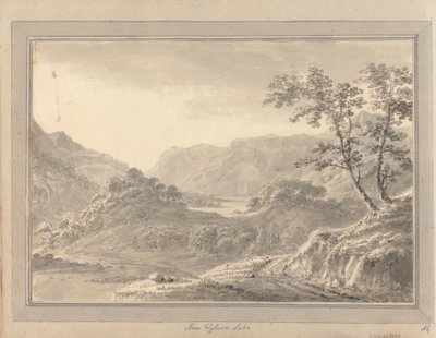 Uitzichten in Engeland, Schotland en Wales: Tour in Schotland; nabij Wyburn Lake door Amos Green