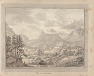 Uitzichten in Engeland, Schotland en Wales: Tour in Schotland; Uitzicht bij Dalmally door Amos Green