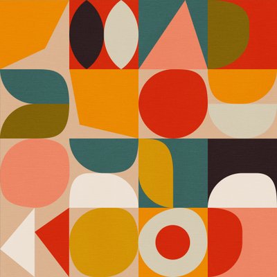 Bauhaus Modern Bold door Ana Rut Bre