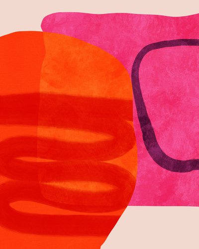 Painted Lines 4 Kopie door Ana Rut Bre