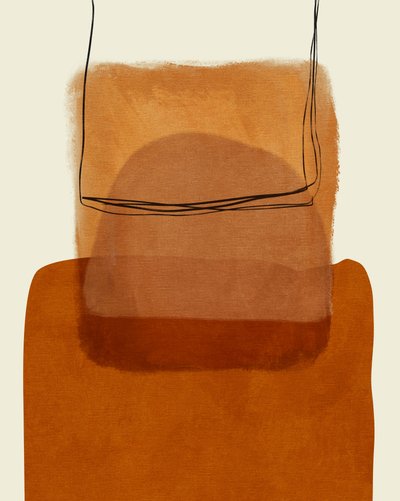 Geschilderde lijnen Desatur Kopie door Ana Rut Bre