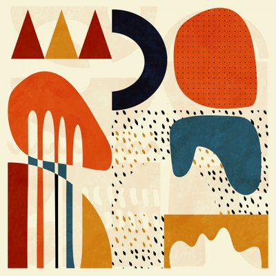 Quadrate Bunt2 door Ana Rut Bre