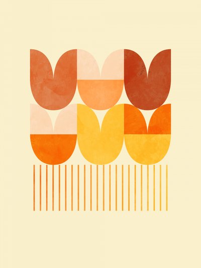 Spring Mid Rhapsody Oranje 1 door Ana Rut Bre