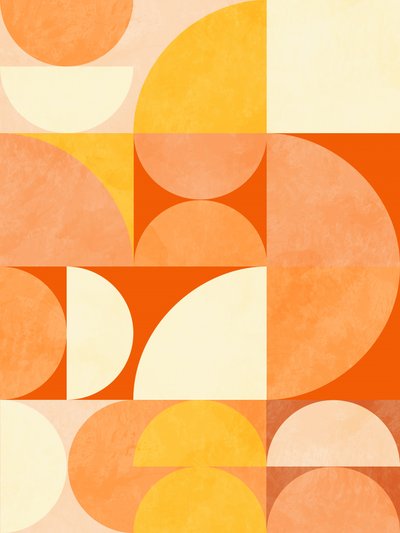 Spring Mid Rhapsody Oranje 3 door Ana Rut Bre