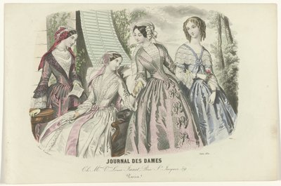 Journal des Dames, Juni 1850, No. 1608: Ch. Mme Louis Janet door Anaïs Colin Toudouze