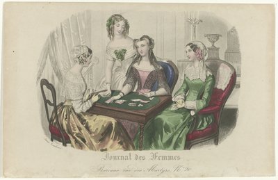 Journal des Femmes, ca. 1840, No. 1575 door Anaïs Colin Toudouze