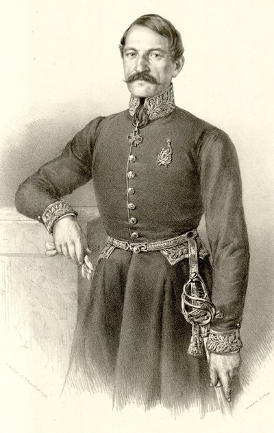 Ilija Garashanin (uitsnede) door Anastas Jovanović