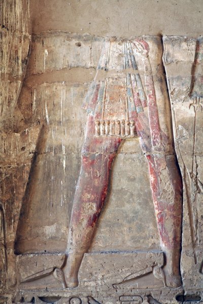 Reliëf van de zonnegod Ra, begraafplaats van Siptah, KV47, ca 13e-12e eeuw v.Chr. door Ancient Egypt