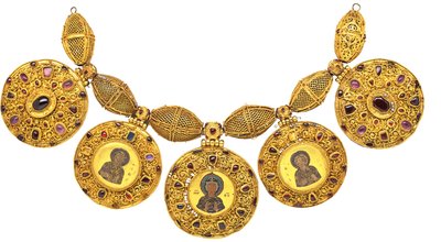 Ketting met hangers, Vroege 12e eeuw door Ancient Russian Art