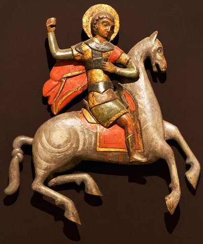 Sint Joris en de draak, tweede helft van de 16e eeuw door Ancient Russian Art