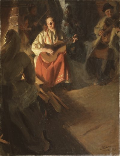 Een Muzikale Familie door Anders Leonard Zorn