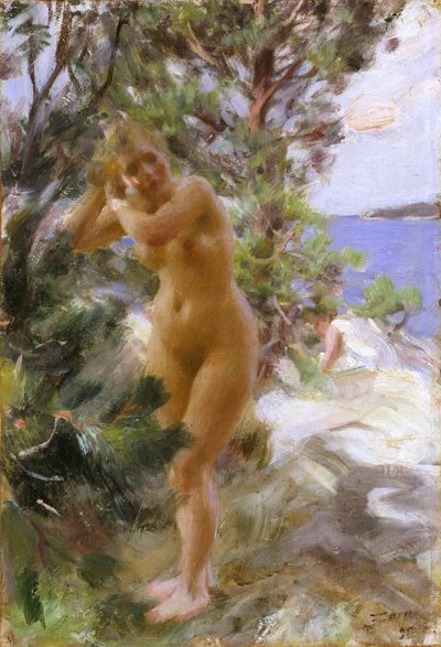 Na het bad door Anders Leonard Zorn