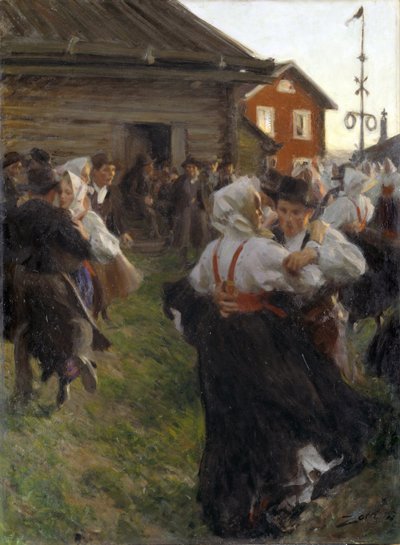 Midzomerdans door Anders Leonard Zorn