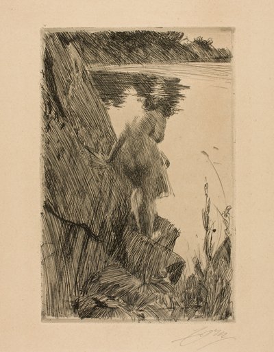 Bader door Anders Leonard Zorn