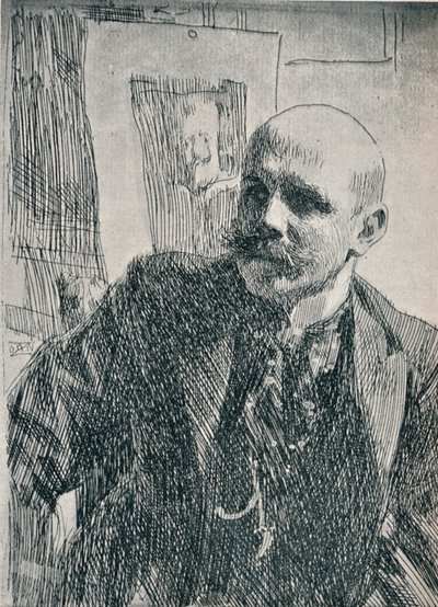 Graaf Georg von Rosen door Anders Leonard Zorn
