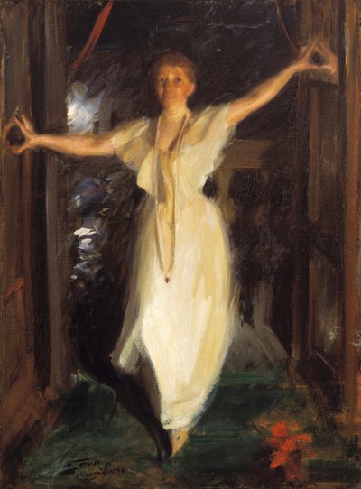 Isabella Stewart Gardner in Venetië, 1894 door Anders Leonard Zorn