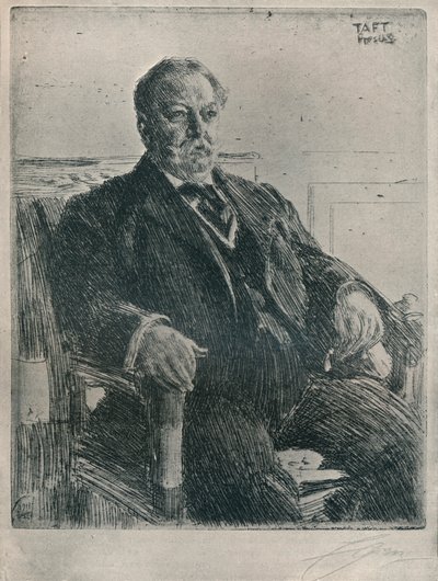 President Taft door Anders Leonard Zorn