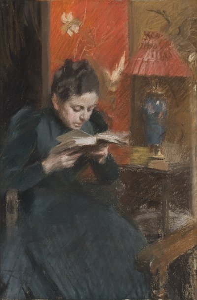 De vrouw van de kunstenaar door Anders Leonard Zorn