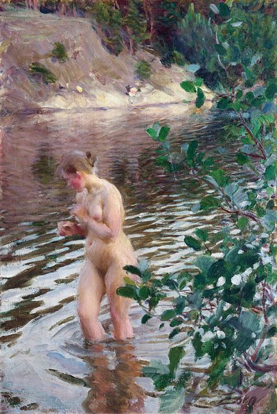 De koude stroom door Anders Leonard Zorn