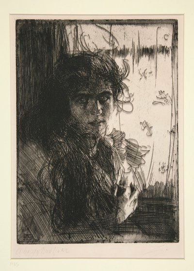 Een Iers meisje of Annie door Anders Leonard Zorn