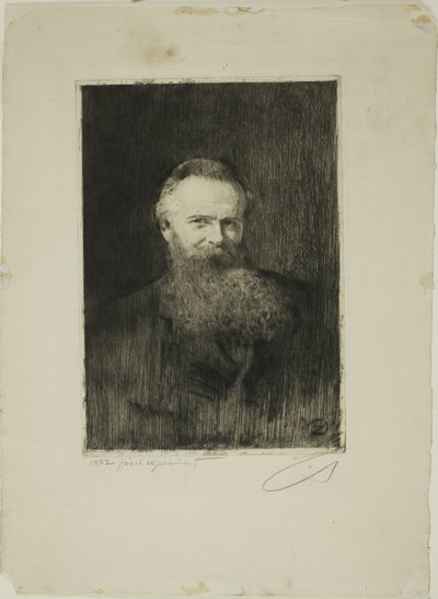 Axel Herman Haig II door Anders Leonard Zorn