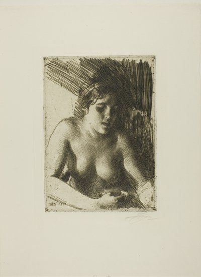 Buste door Anders Leonard Zorn