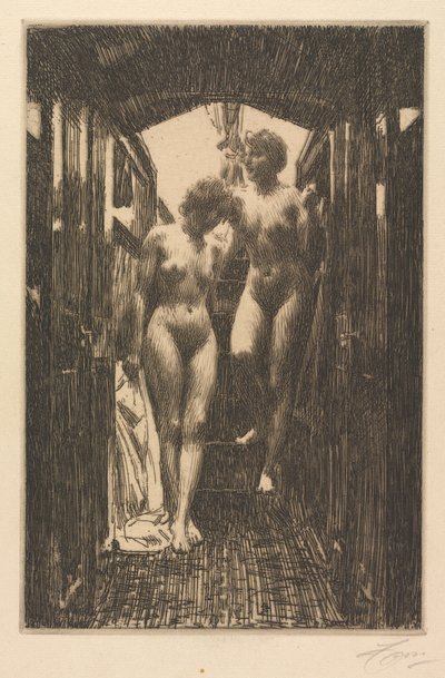 Hut door Anders Leonard Zorn