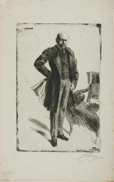 Kolonel Lamont I (geheel) door Anders Leonard Zorn