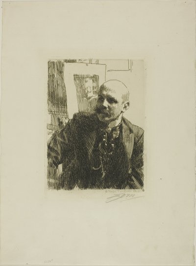 Georg von Rosen door Anders Leonard Zorn