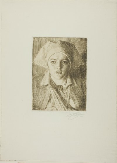 Gulli II door Anders Leonard Zorn