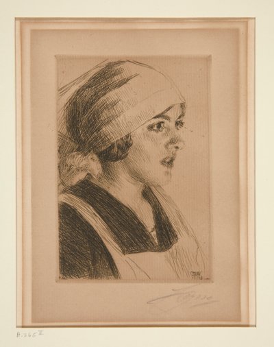 Gulli I door Anders Leonard Zorn