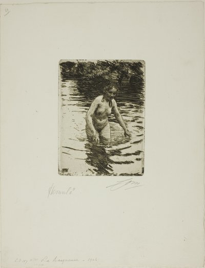 Hemulå II door Anders Leonard Zorn