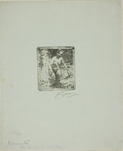 Hemulå I door Anders Leonard Zorn