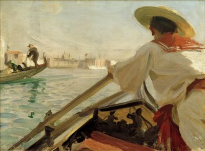 In mijn gondel door Anders Leonard Zorn