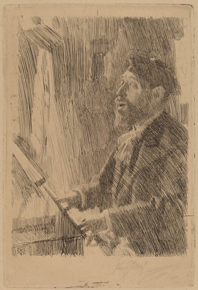 J.B. Faure door Anders Leonard Zorn