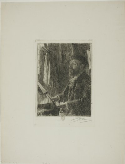 J.B. Faure door Anders Leonard Zorn