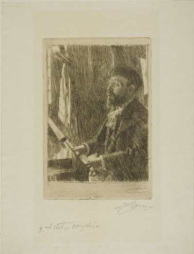 J.B. Faure door Anders Leonard Zorn