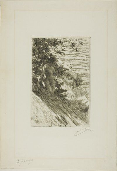 La Grande Baigneuse door Anders Leonard Zorn
