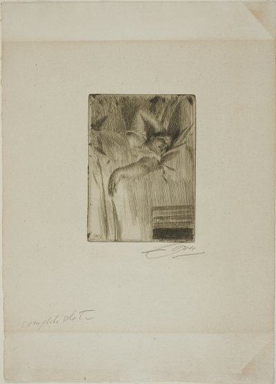 Het Ontwaken door Anders Leonard Zorn