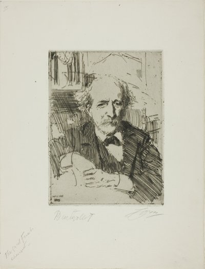 Marcellin Berthelot door Anders Leonard Zorn
