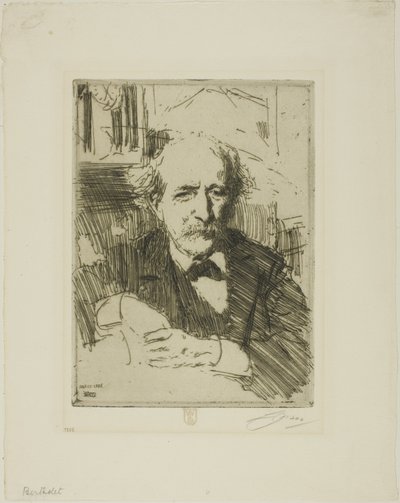 Marcellin Berthelot door Anders Leonard Zorn