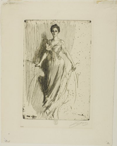 Miss Lurman door Anders Leonard Zorn