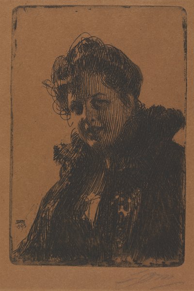 Mevr. Granberg door Anders Leonard Zorn